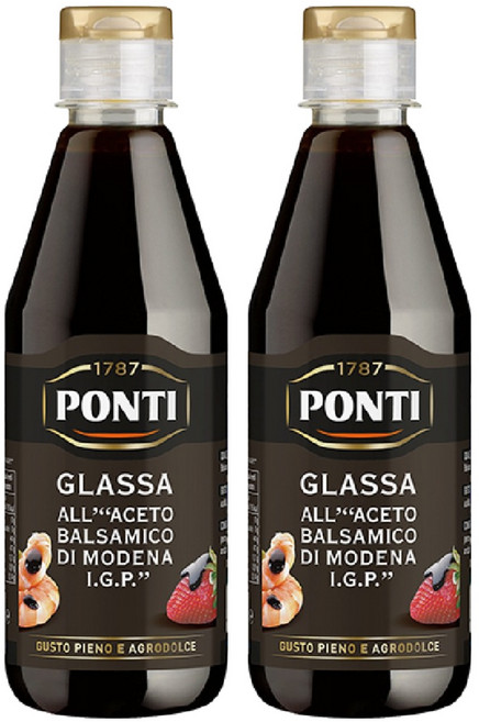 폰티 발사믹 글레이즈, 500ml, 2개