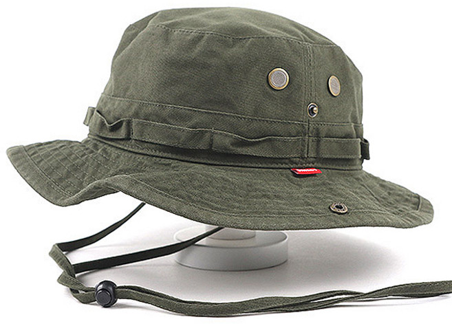 아이엠캡 언팩트 S7 빈티지 정글 빅사이즈 버킷햇