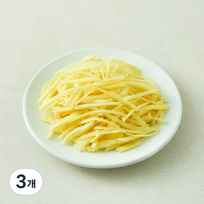 국내산 생강채, 3개, 200g