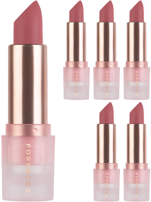 포렌코즈 올라이트 무드 쉬폰 립스틱, 6개, 3.8g, L02 레이디