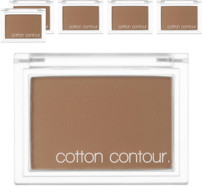 미샤 코튼 컨투어 팩트 셰이딩 4g, 베이크드 베이글, 6개