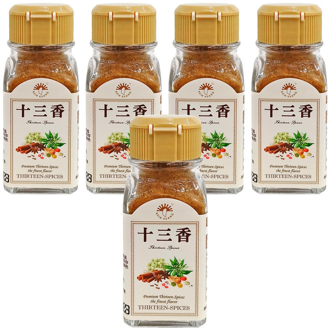 新光洋菜 十三香, 25g, 5瓶