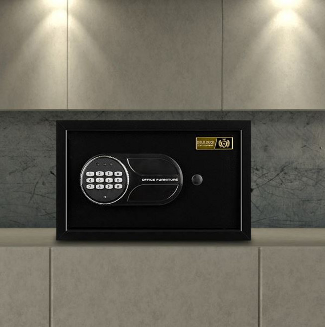 엘르시 디지털 금고 ELS-20H, 블랙