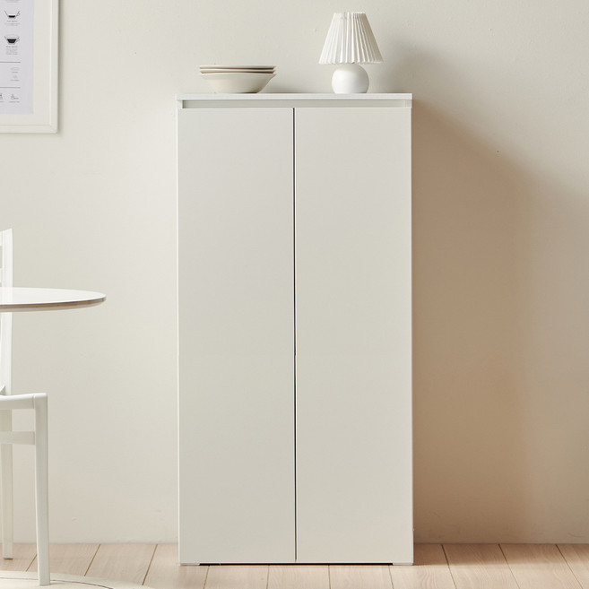 바로방가구 히트 LPM 1200 다용도 수납장 고객직접설치, 화이트