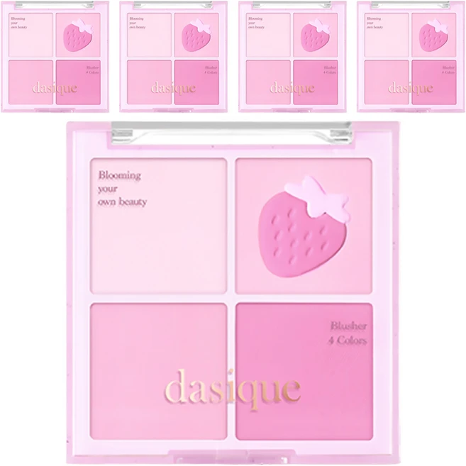 데이지크 블렌딩 무드 치크 블러셔 11g, 06 베리 스무디, 5개 - 쿠팡