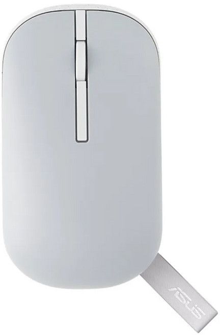 ASUS 華碩 Marshmallow 旅行/便攜 Wireless 滑鼠 經典灰 1600 DPI MD100