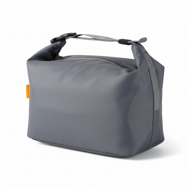 토라픽 대용량 헬스 샐러드 보온 보냉 도시락가방, 03 그레이, 1개