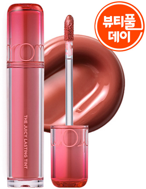 롬앤 더 쥬시 래스팅 틴트, 14 아몬드 로즈, 1개