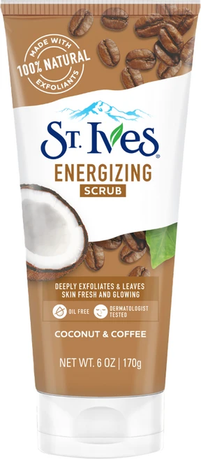 세인트이브스 스크럽 코코넛 앤 커피, 1개, 170g - 쿠팡