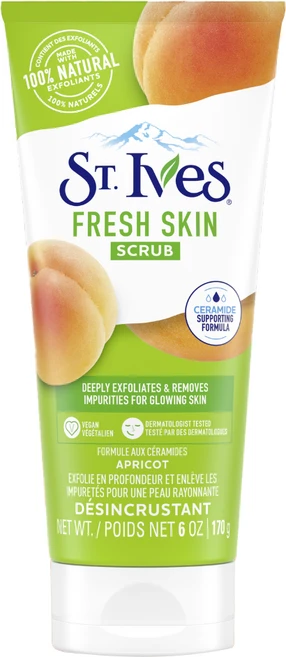 세인트이브스 살구 스크럽, 1개, 170g - 쿠팡