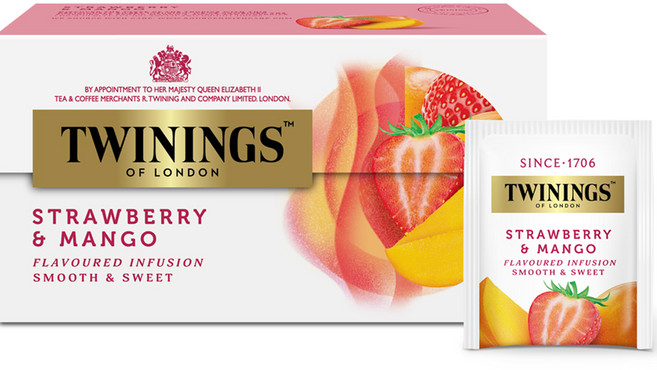 트와이닝 딸기 & 망고 티백, 2g, 25개입, 1개