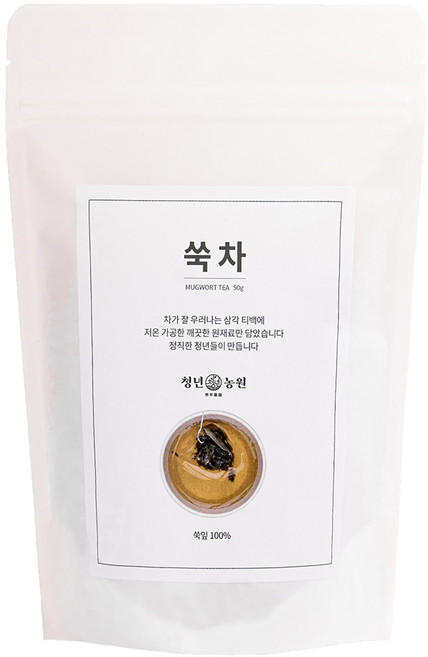 청년농원 쑥차, 1g, 50개입, 1개