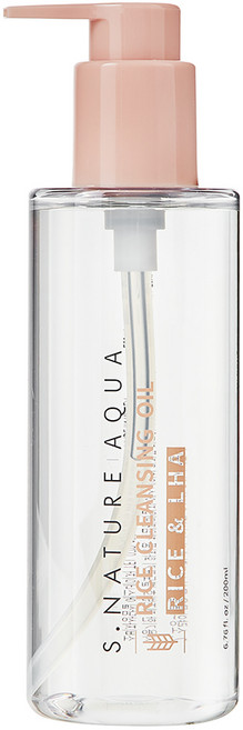 에스네이처 아쿠아 라이스 클렌징 오일, 200ml, 1개