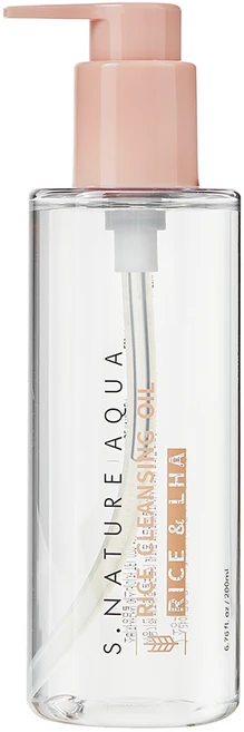 에스네이처 아쿠아 라이스 클렌징 오일, 200ml, 1개 - 쿠팡