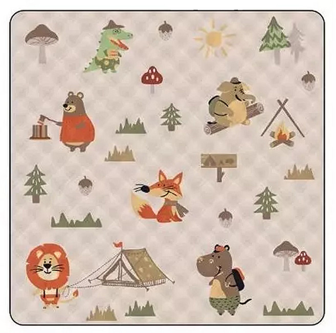 超聲波野餐墊, 可愛卡通圖案