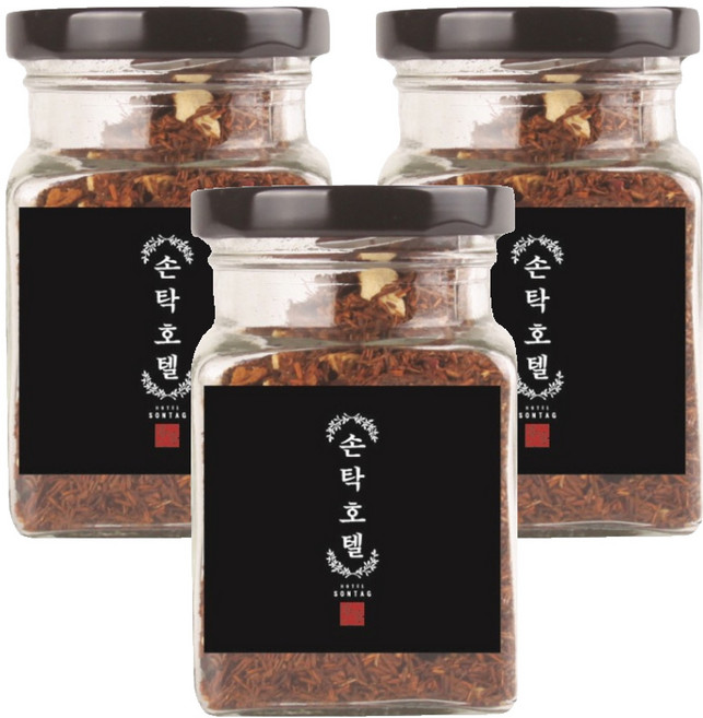 손탁호텔 루이보스오렌지차 보틀 리필, 50g, 1개입, 3개