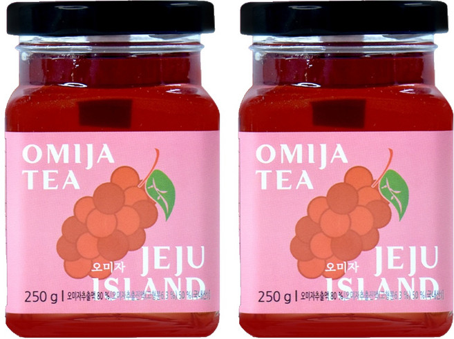 JEJU DAMUM 五味子茶, 250g, 1入, 2個