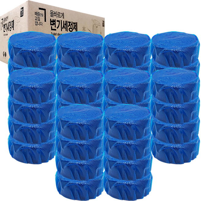 올바르게 올왜프 변기 세정제, 50g, 40개