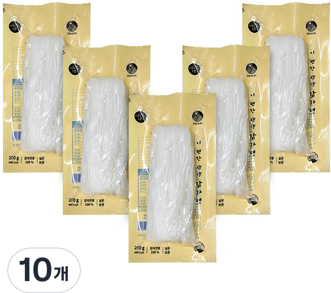 건강면 이편한 생생 감자면, 200g, 10개
