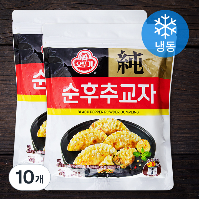 오뚜기 순후추 교자 (냉동), 324g, 10개