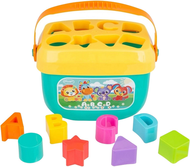 playgro 培高 字母形狀分類盒, 1個, 可愛動物