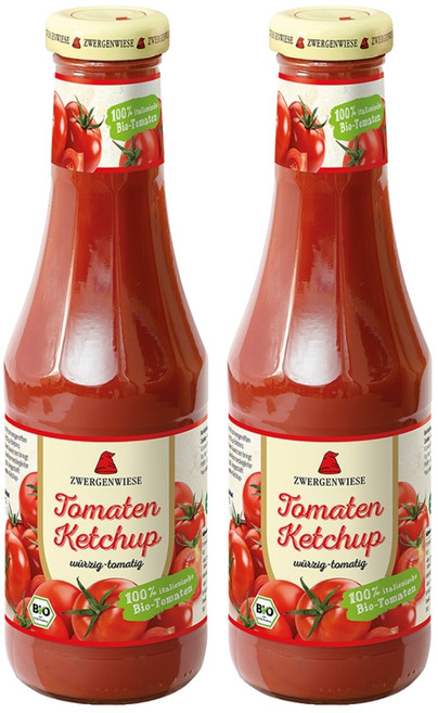 쯔베르겐비제 유기농 토마토 케찹, 500ml, 2개