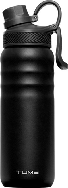 텀스 스포츠 진공 스텐텀블러, 스톤블랙, 500ml, 1개