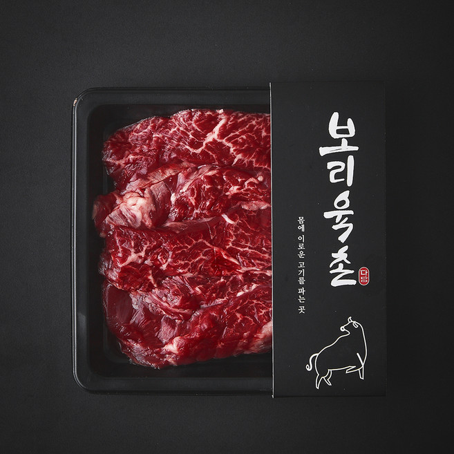 보리육촌 국내산 소고기 안창살 2등급 (냉장), 200g, 1개