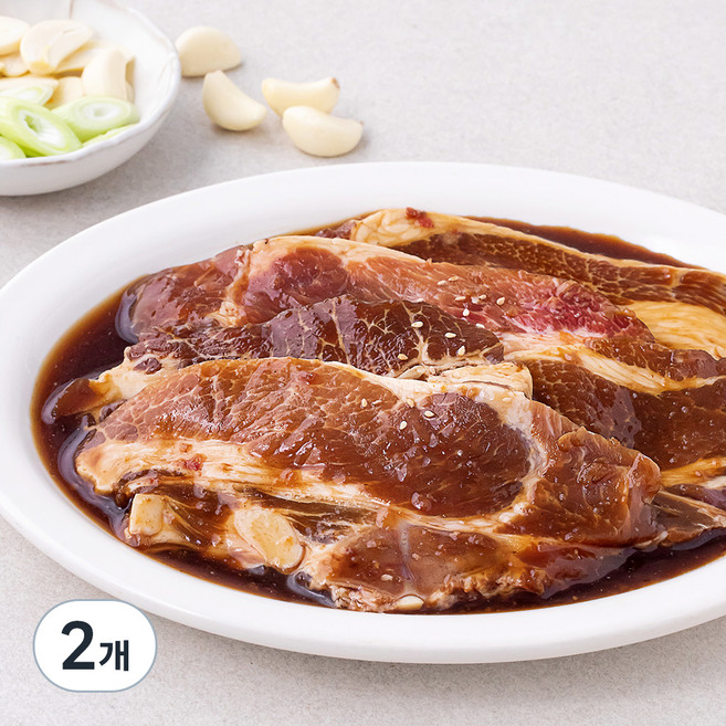 곰곰 한돈 양념갈비, 1kg, 2개