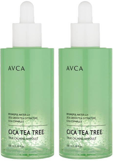 아브카 트루 카밍 시카 티트리 리밸런싱 진정 앰플, 100ml, 2개