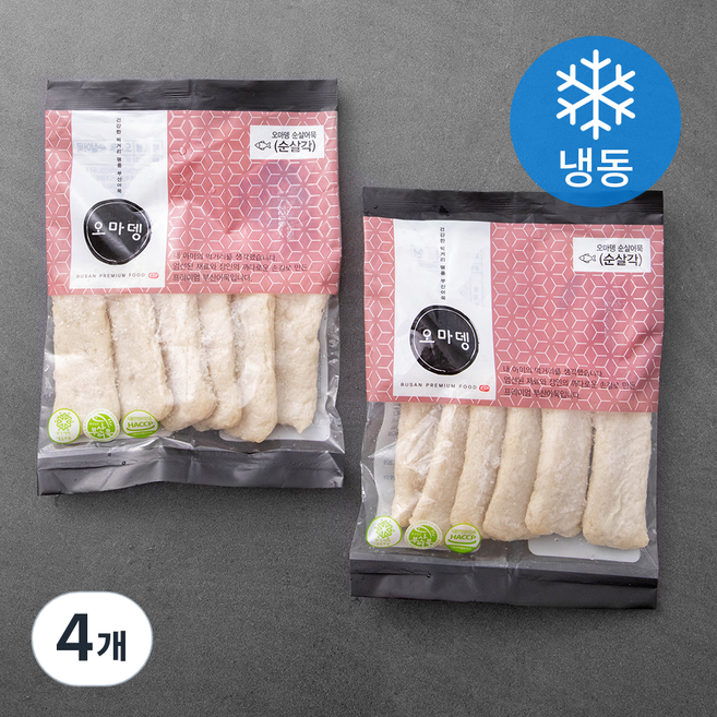 오마뎅 순살어묵 (냉동), 220g, 4개