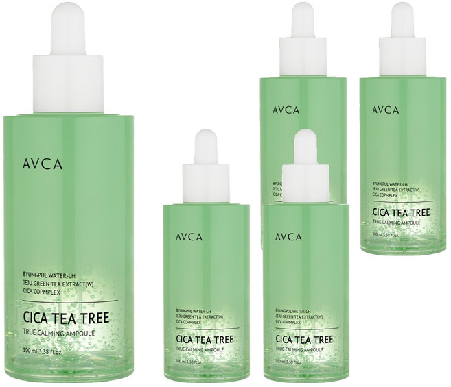 아브카 트루 카밍 시카 티트리 리밸런싱 진정 앰플, 100ml, 5개