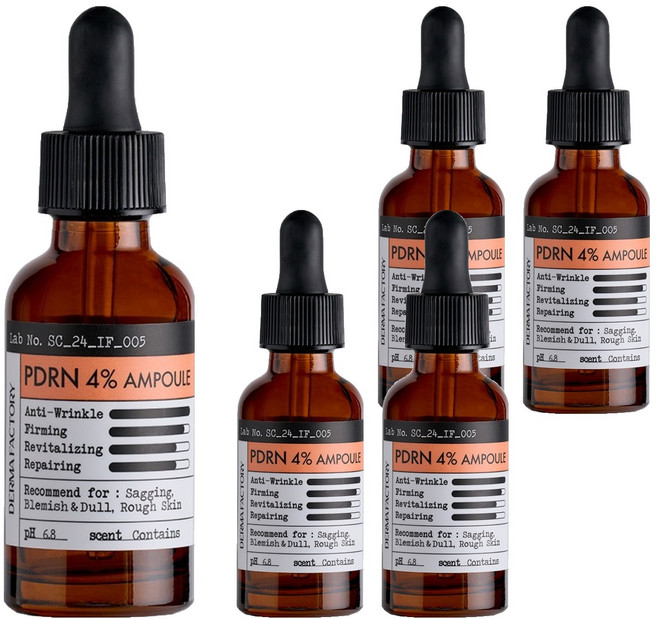 DermaFactory PDRN 4%安瓶 40000ppm, 5瓶, 30ml