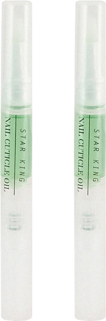 STAR KING 星之冠 祕密花園 指緣油營養筆 蘆薈, 5ml, 2支