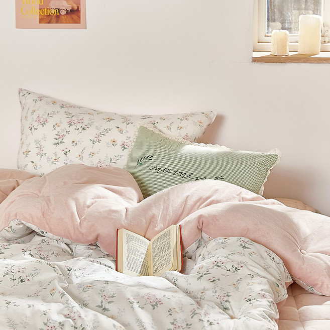 파르페by알레르망 국내 제조 에이프릴 극세사 차렵이불