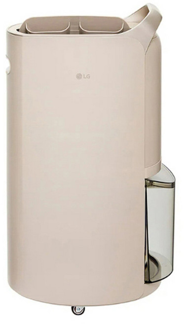 LG 電子 19L UV抑菌雙變頻除濕機 奶茶棕, MD191QCE0