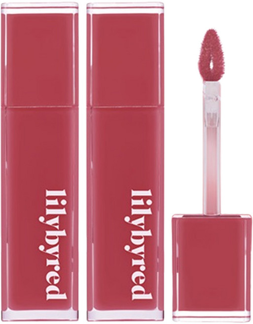 릴리바이레드 앙큼 라이어 코팅 틴트, 20좋아하면울리는체리인척, 2개