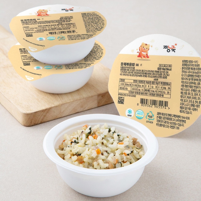 짱죽 잡채볶음밥, 160g, 4개
