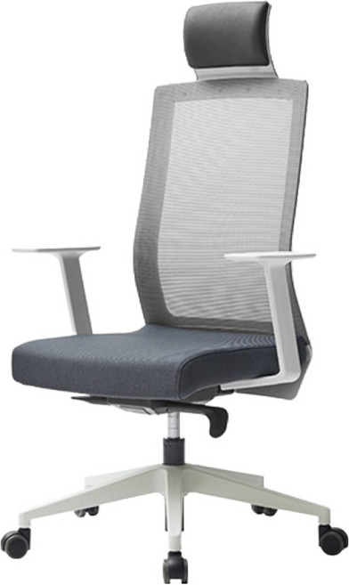 듀오백 스퀘어 사무 학생용 매쉬의자 DQ-HJ-CW, 그레이