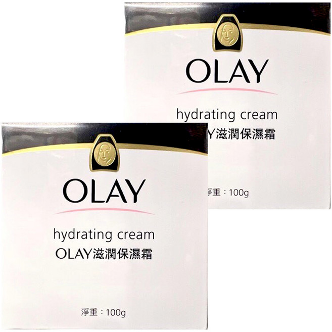OLAY 歐蕾 台灣公司貨 滋潤保溼霜, 100g, 2罐