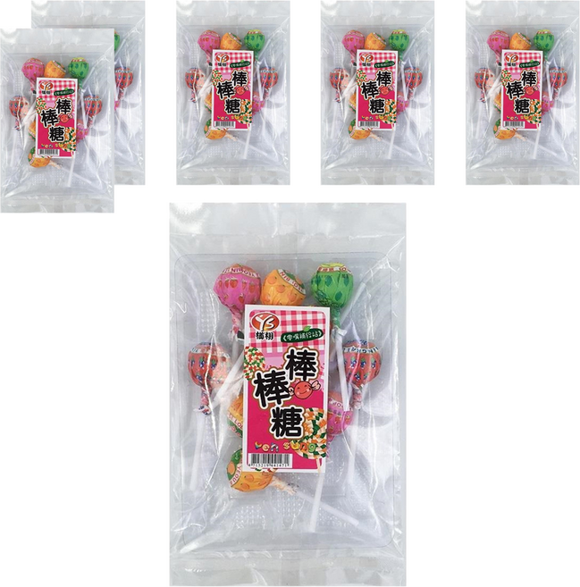 楢栩 棒棒糖, 110g, 6袋