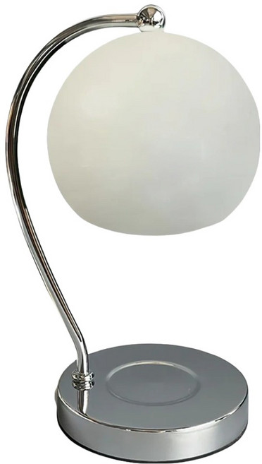 滿月融蠟燈 定時款, 奶鹽白, 1.25kg, 1個