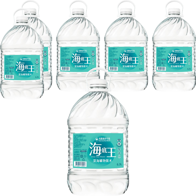 光隆海洋生技 海底王深海礦物質水, 6200ml, 6瓶