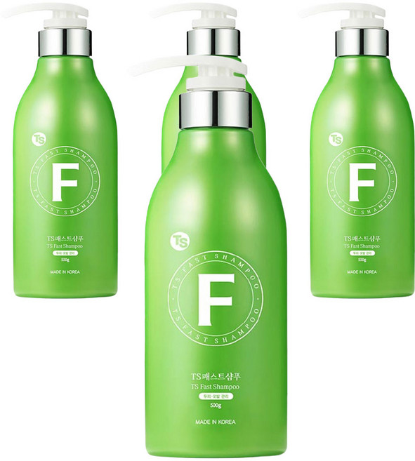 TS 패스트 샴푸 라벤더향, 500g, 4개