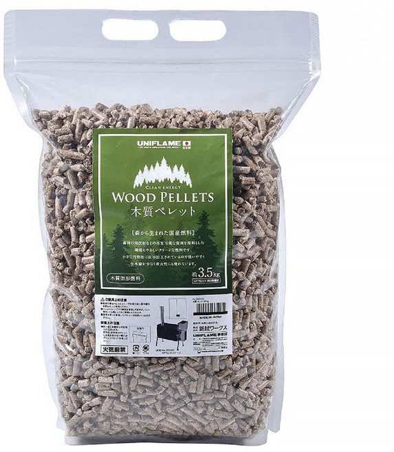 UNIFLAME 顆粒燃料 3.5kg, 棕色, 1袋