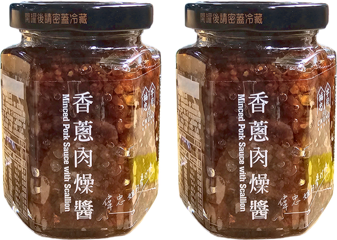 福忠字號 香蔥肉燥醬 180g, 2罐