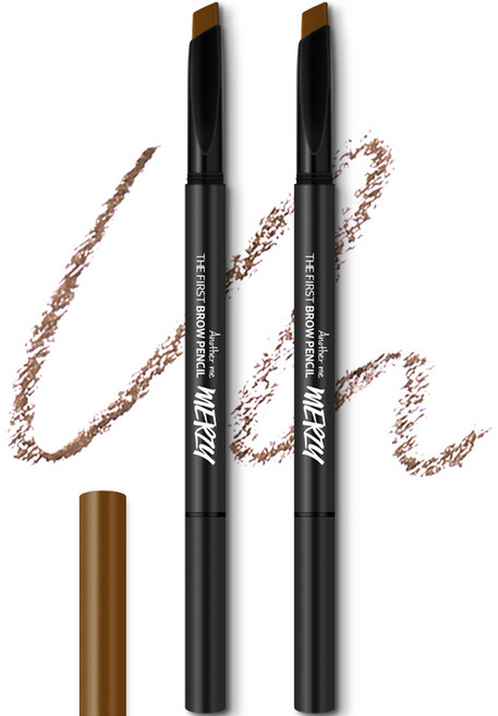 머지 더 퍼스트 브로우 펜슬 0.3g, B3 아몬드 브라운, 2개