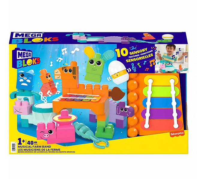 MEGA BRANDS 美高積木 農場音樂積木組, 美高農場, 1盒