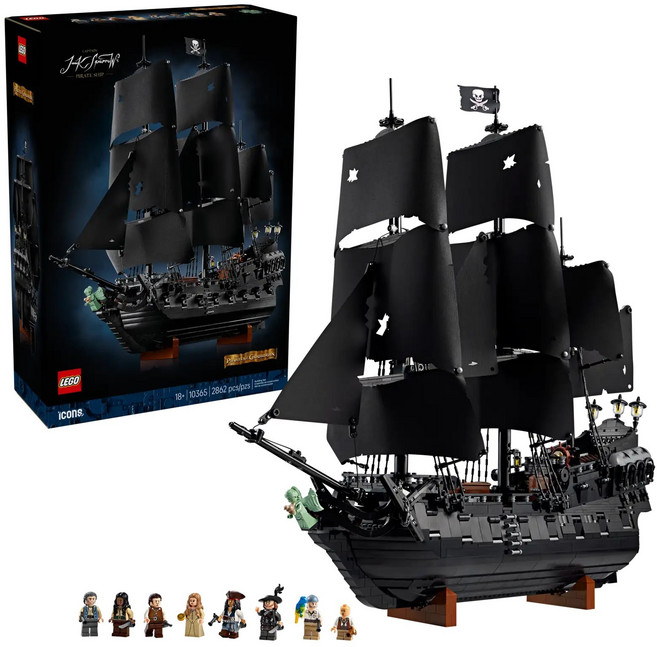 LEGO 10365 ICONSTM 史傑克船長的海盜船 Captain Jack Sparrow's Pirate Ship, 1個