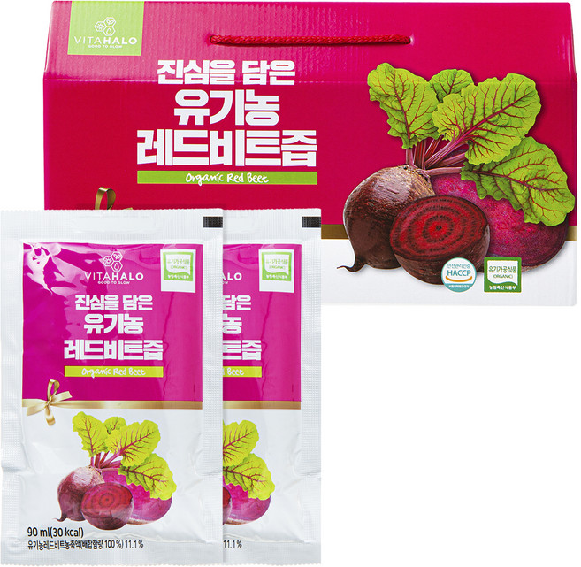 VITAHALO 甜菜根汁, 2.7L, 1盒